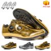 Senge Leisure Riding Shoes Men's Lock-free Winter Bicycle Lock Shoes Hard-sole Power Road Bike Mountain Bike Shoes Women