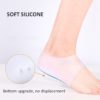 Silicone Invisible Height Increase Insole 1.5CM 2.5CM 3.5CM Lift New Upgrade Soft Socks Shoes Pad for Men Women dropshipping - Image 3