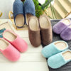 Slippers Women Autumn Winter Comfortable Floor Shoes Bottom Home Shoes Cute Bear Men Slippers Slip-On Slides Women Indoor Shoes