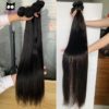 Straight Bundles 32 34 36 38 40 Inch 100% Human Hair Bundles Rucycat 30 Inch Bundles Remy Brazilian Straight Hair Weave Bundles - Image 2