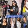 Straight Bundles 32 34 36 38 40 Inch 100% Human Hair Bundles Rucycat 30 Inch Bundles Remy Brazilian Straight Hair Weave Bundles - Image 6