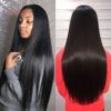 Super Double Drawn Virgin Hair Bundles Arabella Brazilian Straight Hair 100% Human Hair Bundles With 4x4 Transparent LaceClosure - Image 6
