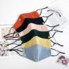 Sweet Flower Embroided Cotton Mask Adult Washable Adjustable Breathable Mouth Face Mask for Women Outdoor Dustproof Anti Wind - Image 4