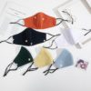 Sweet Flower Embroided Cotton Mask Adult Washable Adjustable Breathable Mouth Face Mask for Women Outdoor Dustproof Anti Wind - Image 6