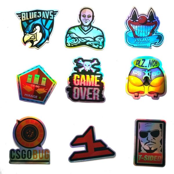 TD ZW 50Pcs Cs Go Sticker Pack for Laptop Luggage Mac Book Guitar Car Bicycle Motorcycle Sticker Colorful Vinyl DIY Decal Sticke - Image 4