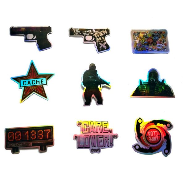 TD ZW 50Pcs Cs Go Sticker Pack for Laptop Luggage Mac Book Guitar Car Bicycle Motorcycle Sticker Colorful Vinyl DIY Decal Sticke - Image 5