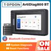 TOPDON ArtiDiag800 BT Car Diagnostic Tool Automotive Scanner Auto Scan Tools Diagnost Tools Bluetooth All System PK MK808BT