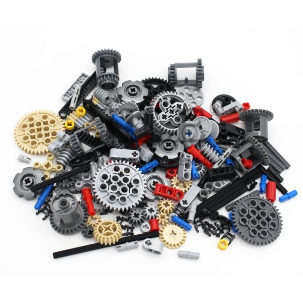 Technology Parts Bulk Gear Cross Axle Pin Lift Arms Conector Car Beam Sets Compatible with Mindstorms Building Bricks Block Toys