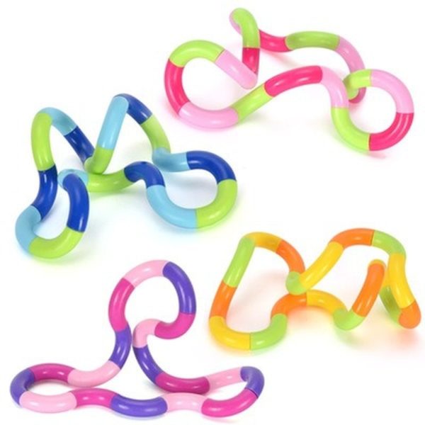 Twisted Ring Magic Fidget Magic Trick Rope Creative DIY Winding Leisure Education Stress Relief for Kid Xmas Toy Random Send - Image 2