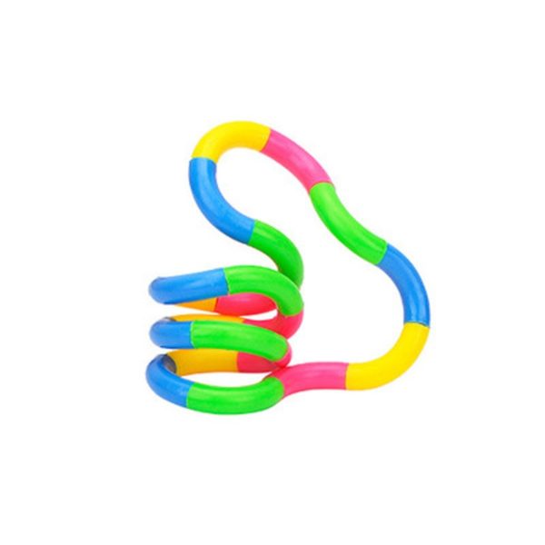 Twisted Ring Magic Fidget Magic Trick Rope Creative DIY Winding Leisure Education Stress Relief for Kid Xmas Toy Random Send - Image 3