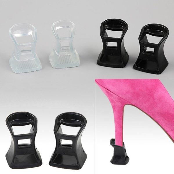 USHINE Latin heel protector dance covers heel plugs non-slip silicone high heel wedding ballroom latin dance shoes woman - Image 5