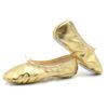 USHINE New Professional PU Gold Silver Shaping Body Yoga Training Slippers Belly Ballet Dance Shoes Children Girls Woman - Image 5