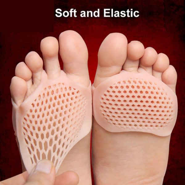 USHINE Silicone Padded Insoles Front High Heels Shoe Pad Gel Insoles For Shoes Health Care Shoe Insole High Heel Ballet Yoga Sho - Image 2