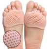 USHINE Silicone Padded Insoles Front High Heels Shoe Pad Gel Insoles For Shoes Health Care Shoe Insole High Heel Ballet Yoga Sho