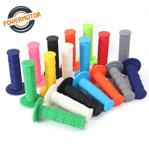 Universal Motorcycle poignee moto HOTl Soft Rubber 22mm 7/8" Hand Grips For Honda Kawasaki Yamaha Suzuki BMW MX Pit Dirt Bik