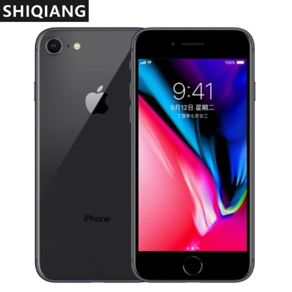 Unlocked Used Original APPLE IPhone 8 Telephone 2GB/64GB 4.7" IOS Touch ID 4G LTE Phone 7 12MP Hexa Core Fingerprint Smartphone