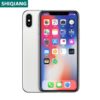 Used Original iPhone X 5.8 inch Cellphones Face Unlocked 4 64/256GB Smartphones Silver/Black 7 12MP 1SIM Card Mobile Phone
