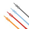 V-tie 14pcs/pack Waterproof silicone shoelace safty shoes accessories round elastic shoelaces no tie sport shoelaces - Image 4
