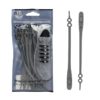 V-tie 14pcs/pack Waterproof silicone shoelace safty shoes accessories round elastic shoelaces no tie sport shoelaces - Image 5