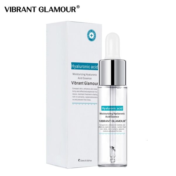 VIBRANT GLAMOUR 2Pcs Hyaluronic Acid Face Serum Shrink Pores Moisturizing Dry Rough Skin Essence Anti-Acne Whitening Skin Care - Image 6