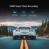 VIOFO A129 Plus Car DVR Dash Cam Car Video Recorder Quad HD Night Vision Sony Sensor 2K 60fps DashCam GPS DVR with Parking Mode - Image 3