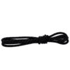 Weiou Laces 4.5MM Round Cheaper Ropes Black Silver Cords For Hiking Boots Running Jogging Shoes Outdoor Activity Sport Shoelaces - Image 3