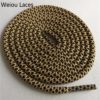Weiou New Bright Colors Hiking Walking Two Toned Ropes Laces Replacement Shoe Lace Round Rope Shoelaces For Basketball sneakers - Image 2