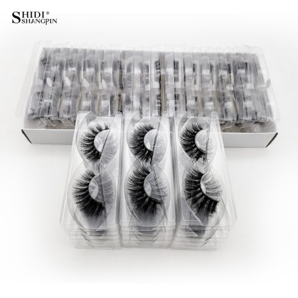 Wholesale Eyelashes 4/20/50/100pcs 3d Mink Lashes Natural Mink Eyelashes Wholesale False Eyelash Makeup Thick Fake Lash In Bulk - Image 2