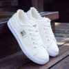 Women Fashion Sneakers Denim Canvas Shoes Spring Vulcanized Shoes Women Casual Footwear Ladies Trainers Zipper Basket Femme - Image 5