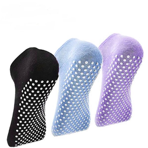 Women Yoga Socks non Slip ladies Anti Slip Silicone Gym Pilates Ballet Socks Fitness Sport Socks Cotton Breathable Elasticity - Image 2