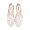 Women's Classic Cap-Toe Slip on Platform Simple Espadrilles Embroidered Loafers - Image 3