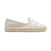 Women's Classic Cap-Toe Slip on Platform Simple Espadrilles Embroidered Loafers - Image 4