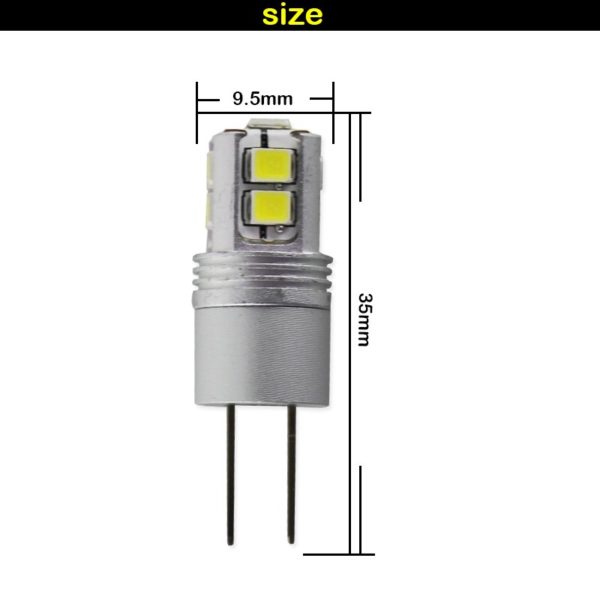 iJDM White 6000K High power No error hp24w G4 12v led drl light for peugeot 3008 5008 citroen C5 accessories led drl Day Lights - Image 2