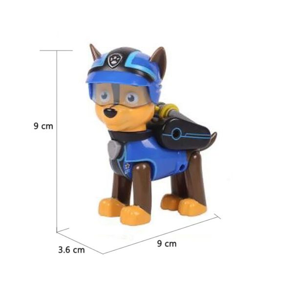 psi patrol 7pcs/set Toys Dog Can Deformation Toy Captain Ryder pat patrouille birthday Action Figures Toys for Children Gifts - Image 6