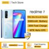 realme 7 Global Version 5000mAh 30W Fast Charge Smartphone 8GB RAM 128GB ROM Helio G95 90Hz Display 48MP Android Gaming Phone