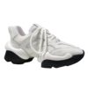 women's shoes sneakers loafers shoes casual genuine leather female Breathable mesh muffin thick bottom leisure sports shoes new