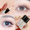 1bottle Eyeliner Pearlescent Glitter Highlight Eye Shadow Colors Diamond Shining Liquid Monochrome Lasting Cosmetics Makeup Eyes