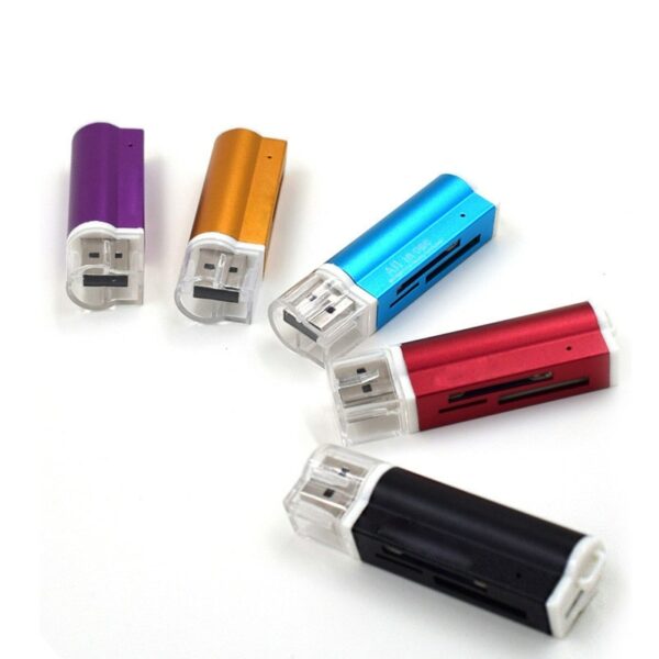 2021 Hot Sale Memory Card Reader Multi In 1 USB 2.0 Micro SD Cards Adapter TF MMC Memory Stick Card Reader - Image 2