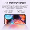 2022 Smartphone M11 Ultra 7.3 inch Dual Card Unlocked 5G Android Cell phone 16GB 512GB 48MP Camera 6800mAh Battry Smartphones - Image 2