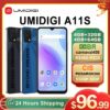 [24H Shipping] UMIDIGI A11S Smartphone Global Version 4GB+32GB/64GB 5150mAh 16MP Triple Camera 6.53" HD+ Display