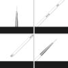 3Pcs/set Gel Nail Art Line Painting Brushes Crystal Acrylic Thin Liner Drawing Pen Nail Art Manicure Tools Set - Image 2
