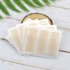 480PCs Invisible Double Eyelid Tape Self-Adhesive Skin Color Eyelid Stickers Slim/Wide Waterproof Fiber Stickers for Eyelid