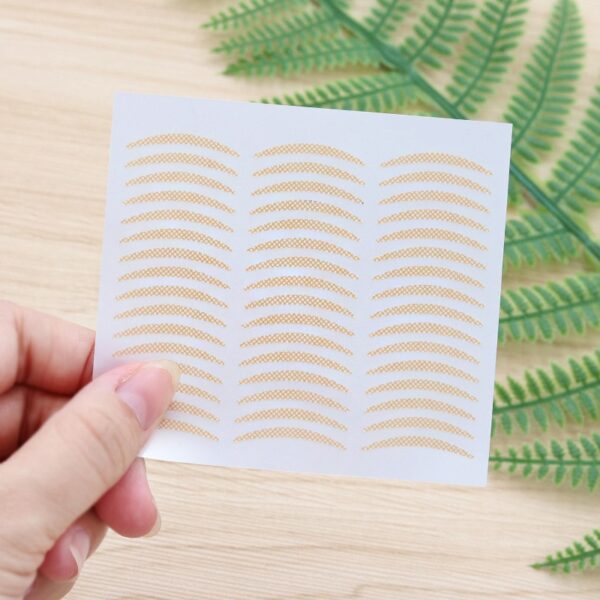 480PCs Invisible Double Eyelid Tape Self-Adhesive Skin Color Eyelid Stickers Slim/Wide Waterproof Fiber Stickers for Eyelid - Image 4