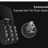 4G UNIWA V808G Mobile Phone Russian Keyboard 3G WCDMA Strong Torch Senior Cellphone Elderly Old Man Big SOS Push-Button Phone - Image 3