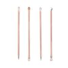 4pc Blackhead Blemish Removers Acne Pimple Blemish Extractor Vacuum Extrusion Acne Stick Against Black Dots Tools for Face Clean
