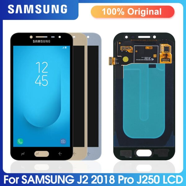 5.0" Super AMOLED For Samsung Galaxy J2 Pro 2018 J250 LCD Display Touch Screen Digitizer Replacement For J2Pro J250F J250G J250M