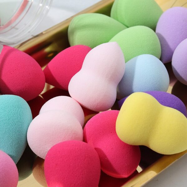 5PCS Cosmetic Puff Women's Foundation Makeup Sponge Beauty Face Cosmetics Blending Sponge Water Drop Shape Makeup Puffs - Image 6