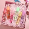6 Colors Mirror Water Gloss Lip Glaze Transparent Glass Waterproof Moisturizing Shiny Liquid Long Lasting Lip Oil Lipstick