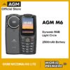 AGM M6 4G Unlocked Phone IP68 Push-Button Phones Keypad Phone 2500mAh Rugged Phone Dual SIM Feature Phone Celular For Senior