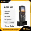 AGM M6 Featured Phone push-button phones IP68 Waterproof cellphone keypad Big Button Senior Phone with dock charger sets 2500mAh